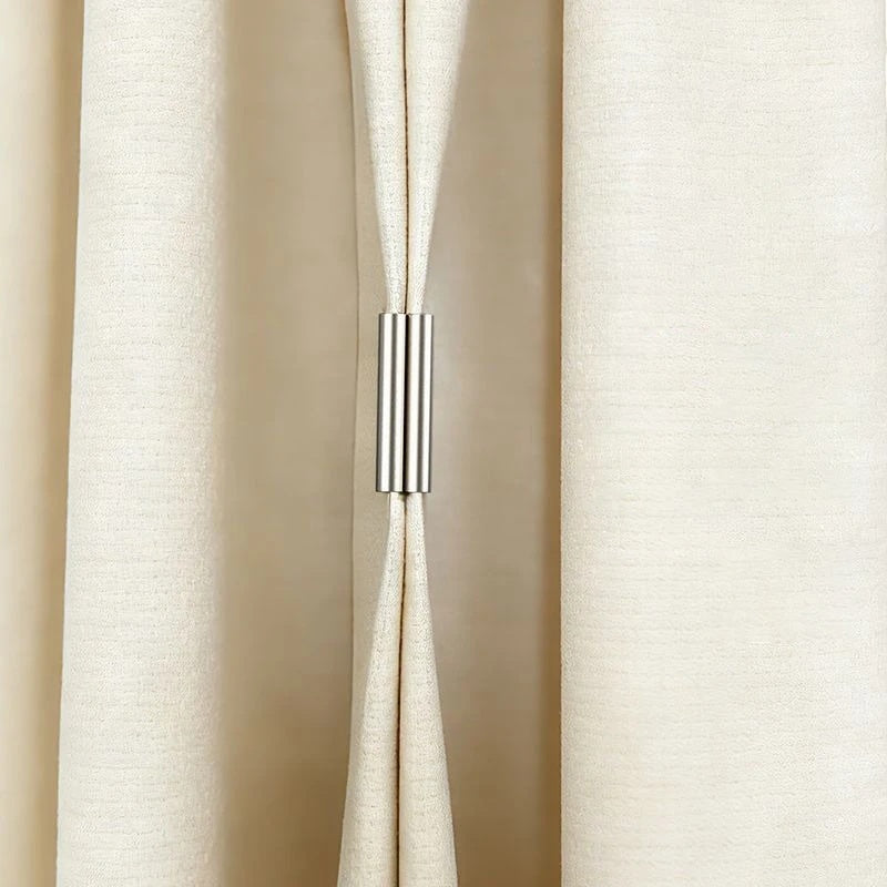GlideHold® CurtainHolders 2+2 GRATIS: Elegante Minimalistische Magnetische Gordijnhouders