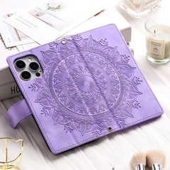 Icone™ WalletCase: Premium Reliëf Flip Cover Slanke Telefoon Portemonnee Hoes