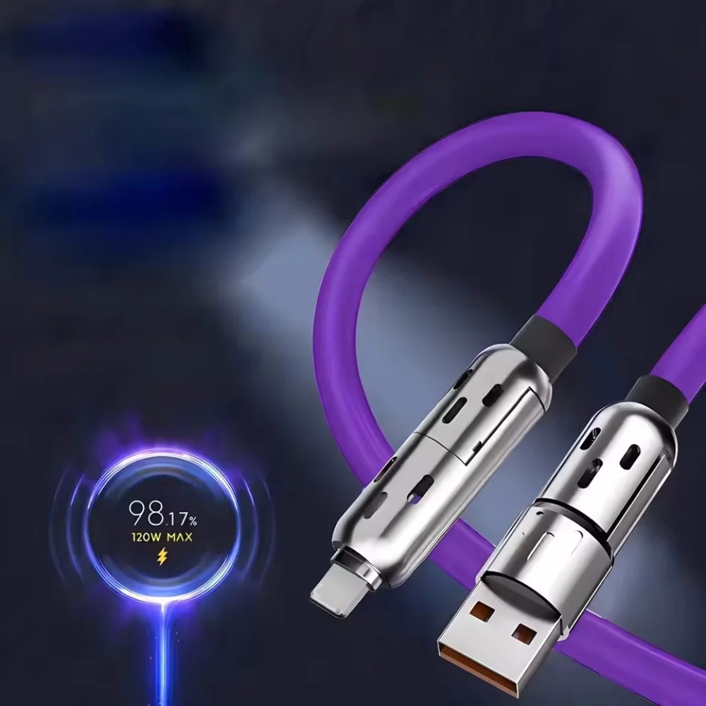 Globetrek° UniversalCable 1+1 GRATIS: Universeel Smart Meerdere Oplaadkabel
