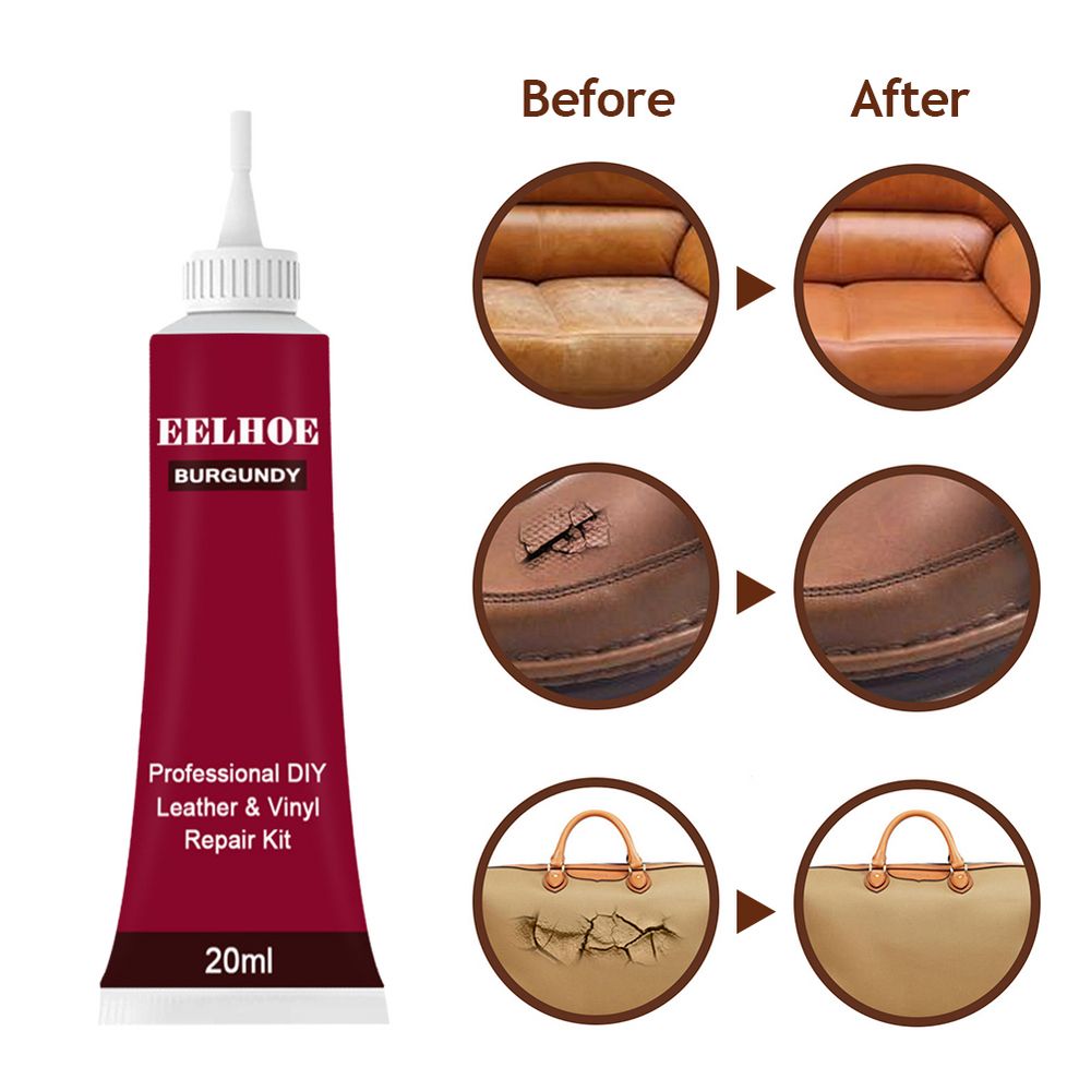 LeatherRepair 1+1 GRATIS: Multi-Oppervlak Herstel En Bescherm Leer Reparatie Kit