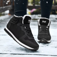 Happy™ SnugSneakers - Mannen Ultimate Hoge-Snee Comfortabele Knus Gympen