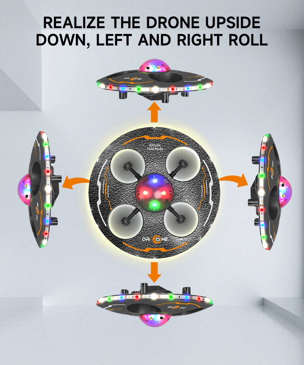 Kletshuts™ UFODrone: Eenvoudig Controle Hoogvliegend UFO Drone