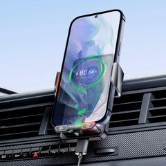 Holder360° SmartGrip - Automatische Snelle Rotatie Slimme Grip Auto Telefoonhouder