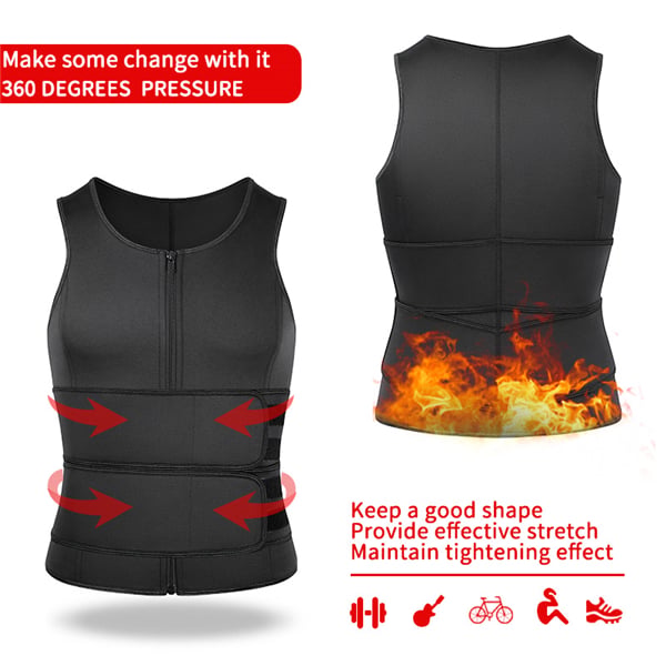 Icone™ VestShaper - Mannen Lichaamscontouren Comfortabele Steun Vest Vormer