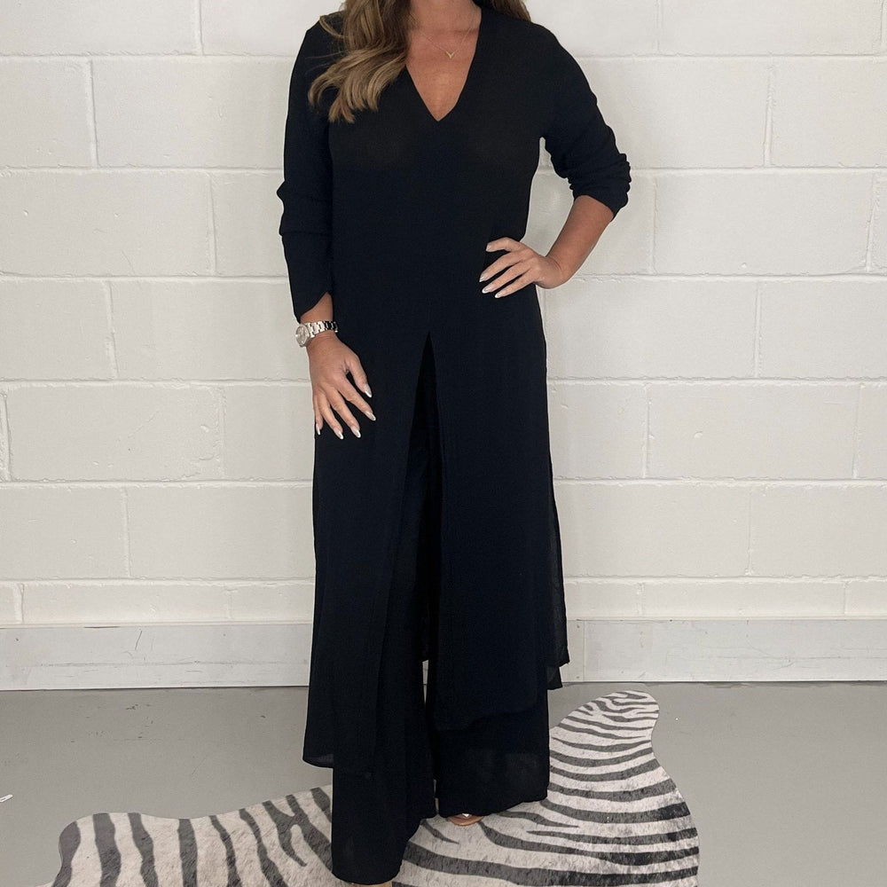 Icone™ MatchSet: Toevallig Ontspannen Stijlvol Twee-Delige Outfit Wedstrijd Set
