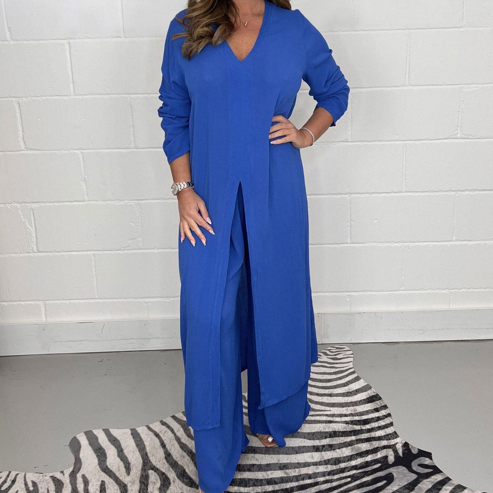 Icone™ MatchSet: Toevallig Ontspannen Stijlvol Twee-Delige Outfit Wedstrijd Set