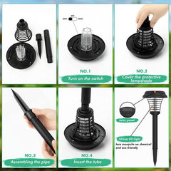 Ledsen™ MosquitoLamp: Openlucht Mug Moordenaar En Tuin Insect Afstotend Lamp