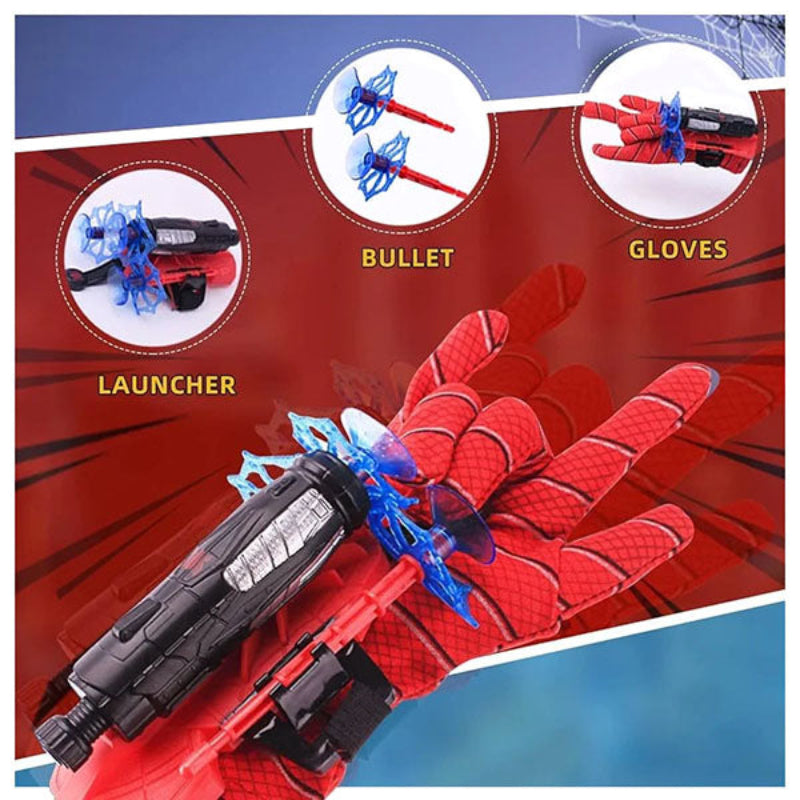 Kletshuts™ WebShooter 1+1 GRATIS: Draagbaar Web Launcher Speelgoed Zuigpijltjes Schieter