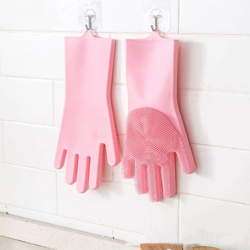 Cleaner Pro° BrushGloves 1+1 GRATIS: Comfortabele Efficiënte Schoonmaakborstel Schrobhandschoenen