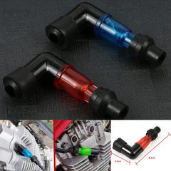SparkConnectors 1+1 GRATIS: Universele Hoge Prestaties Hittebestendige Motorfiets Ontstekings Vonk Connectoren