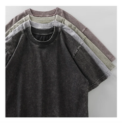 Icone™ ComfortShirt 1+1 GRATIS: Premium Comfortabel Los Pasvorm Gewassen T-shirt
