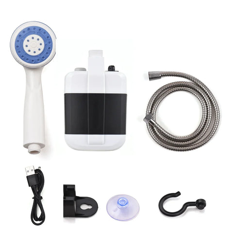 Globetrek° PortableShower: Oplaadbare Draagbare Pomp Handdouche