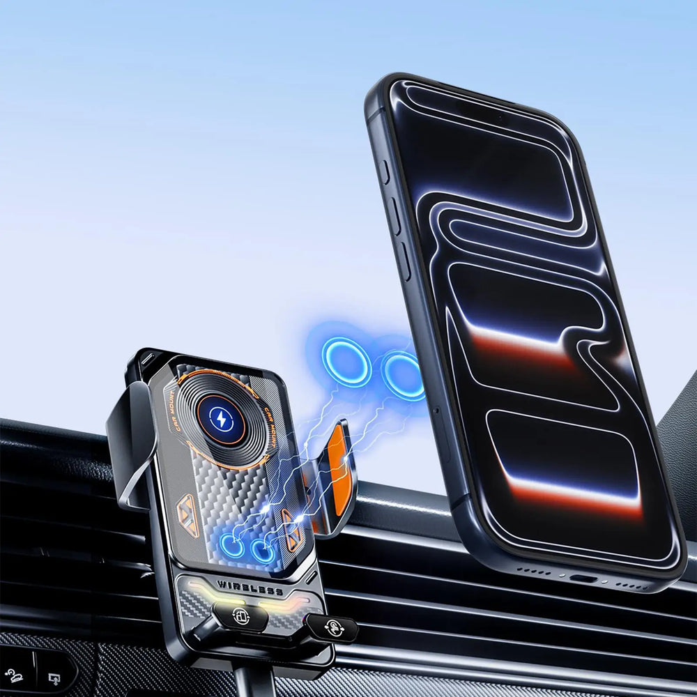 Holder360° SmartGrip - Automatische Snelle Rotatie Slimme Grip Auto Telefoonhouder