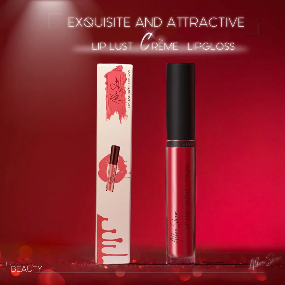 GlamGloss 6+6 GRATIS: Langdurige Romige Hydraterende Glam Gloss Vloeibare Lippenstift
