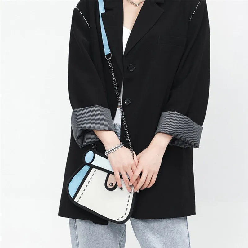 Icone™ CartoonBag - Waterdichte 2D Cartoon Tas