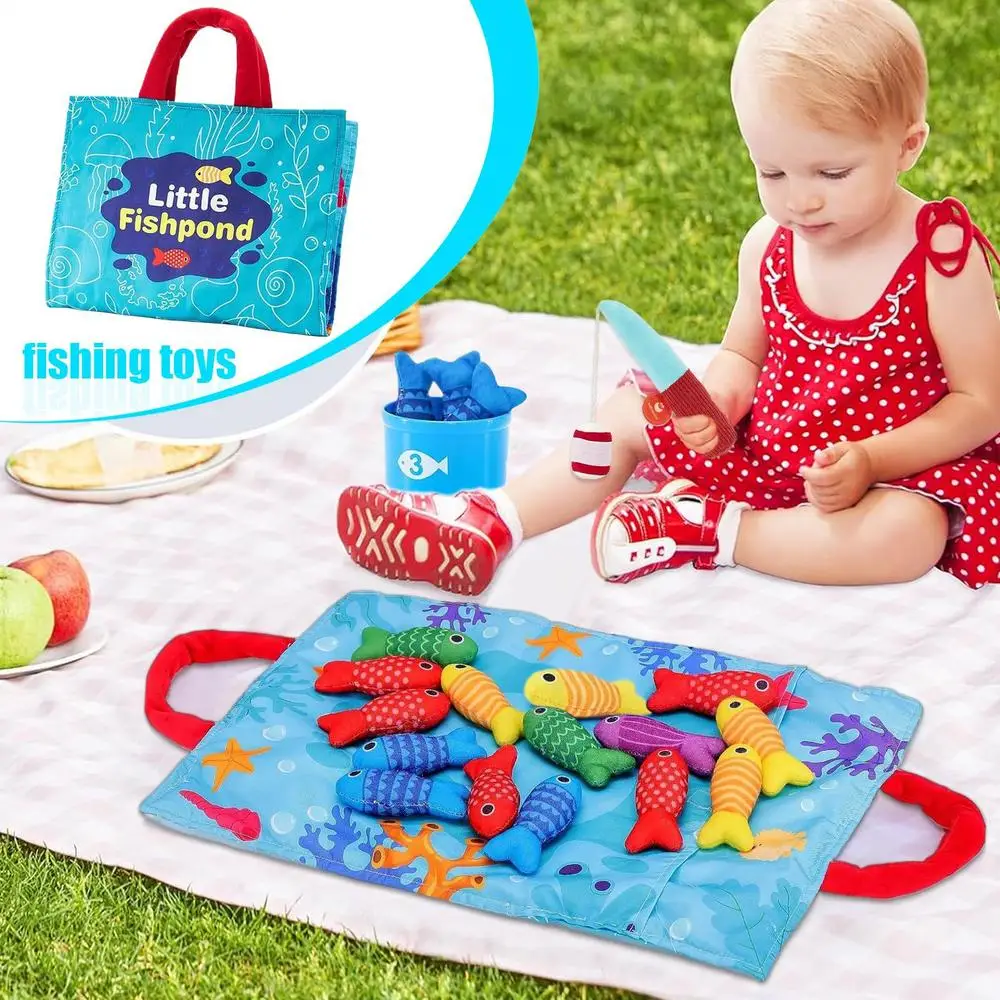 Kletshuts™ LittleFisherman: Leuke Leeravontuur Little Fisherman Visspeelset