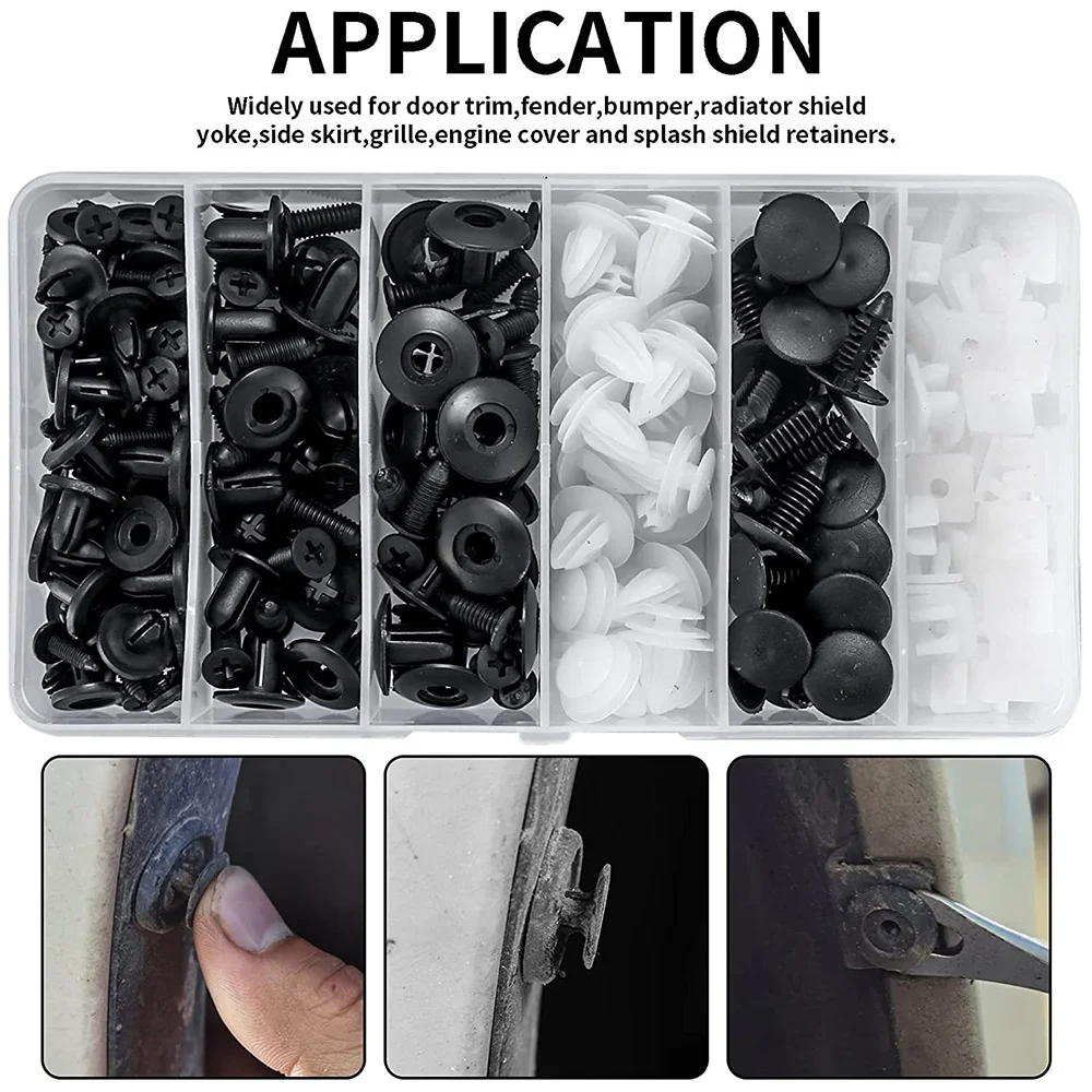 CarClips 1+1 GRATIS – Universele Gebruik Zwaar Uitgevoerd Auto Reparatie Clips