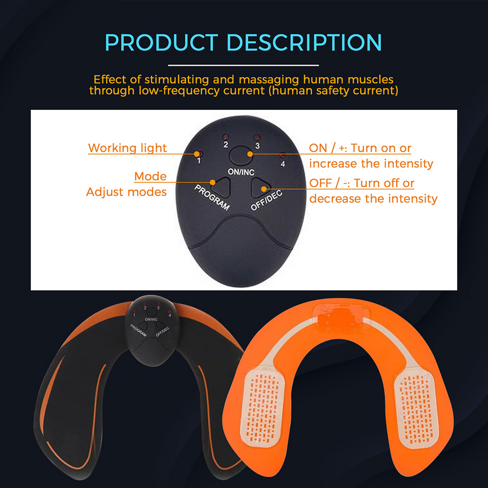 MuscleStimulator™ - Draagbaar Spierstimulator Verstevigend En Lifting Beeldhouwen Apparaat