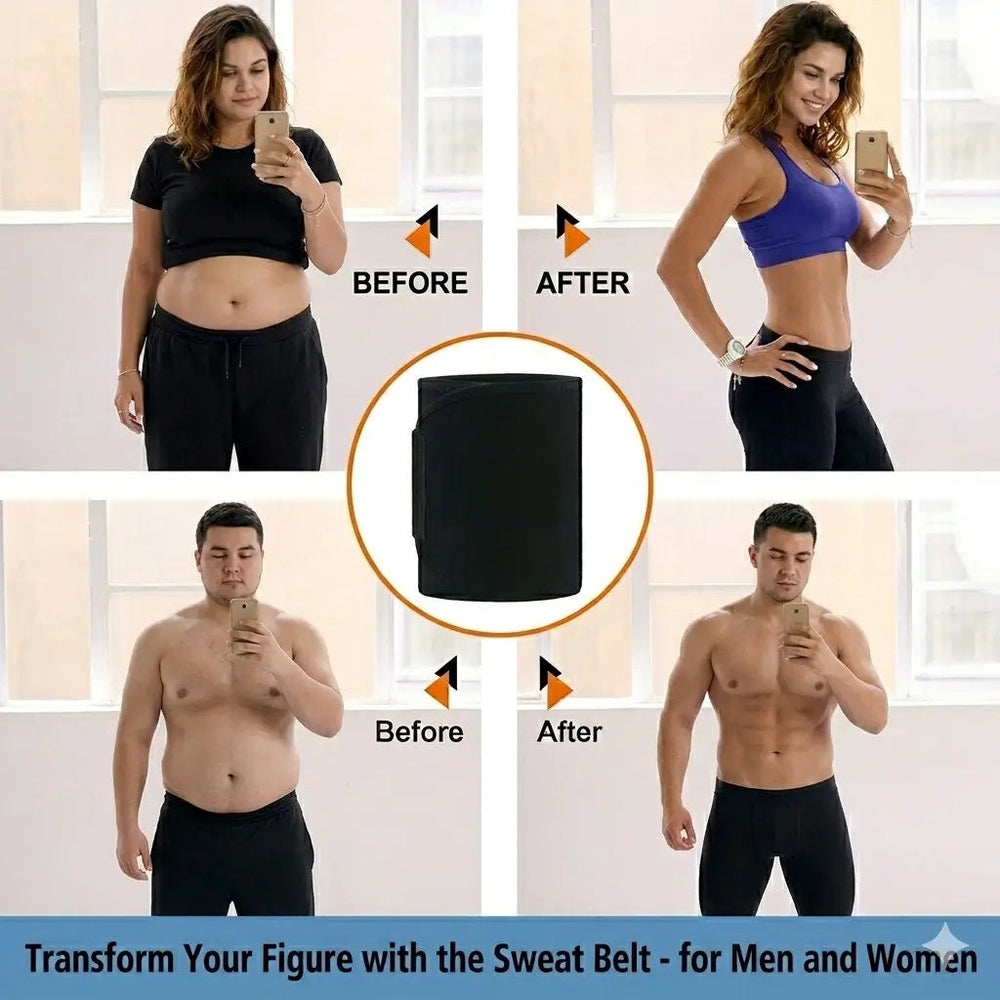 FitBelt 1+1 GRATIS: Verbrand Vet Zweet Meer Oefen Fit Vorm Taille Riem