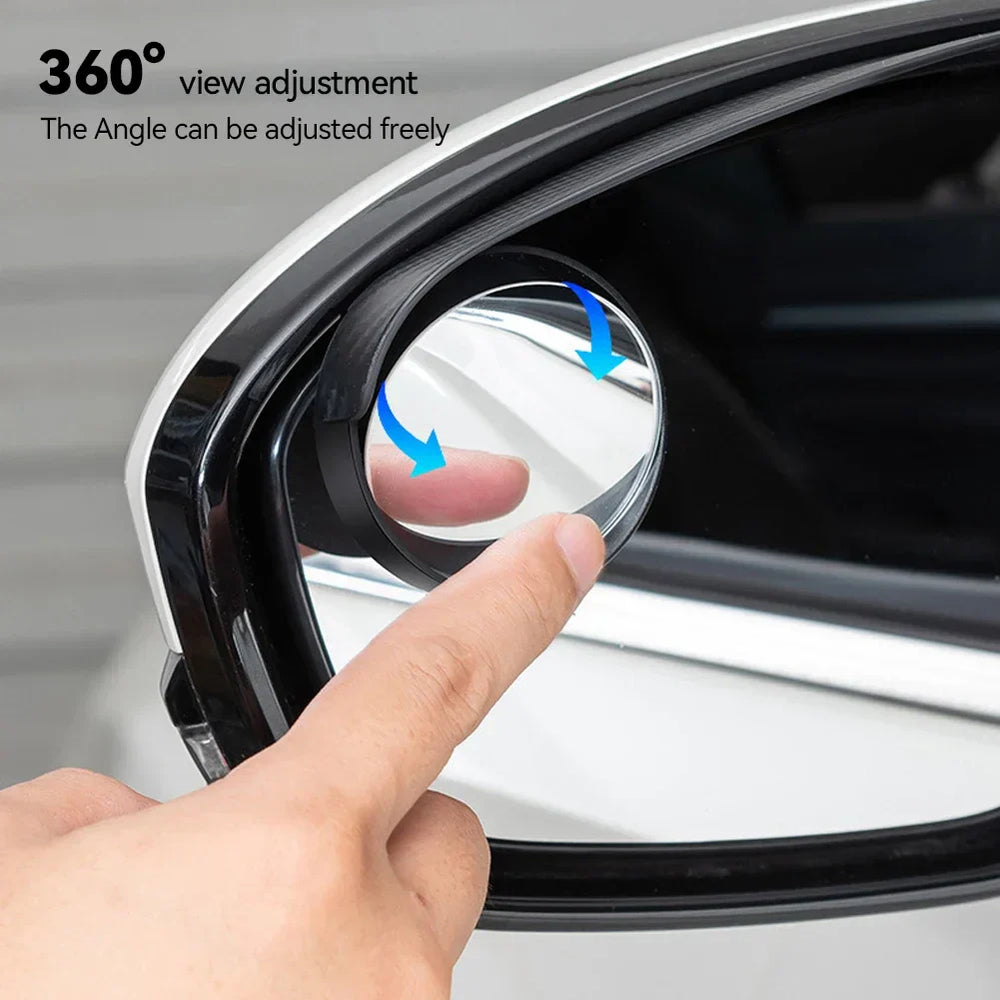 MirrorVisors 1+1 GRATIS: Auto Zijspiegel Regen Wenkbrauw Blinde Hoek Spiegel Visors