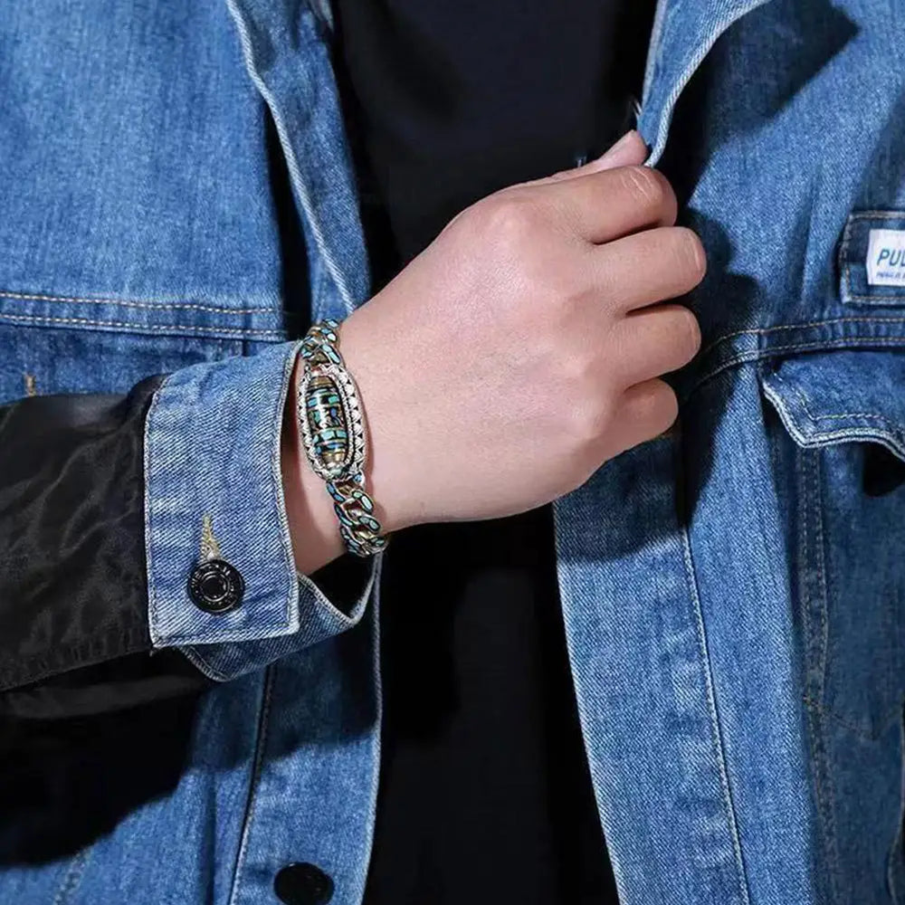 Jewelance™ MantraBracelet – Draaibaar Tijdloos Symbolisch Mantra Armband