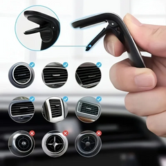 Holder360° MobileMount 1+1 GRATIS: Sterk Beveiligd Magnetisch 360° Rotatie Mobiel Bevestiging