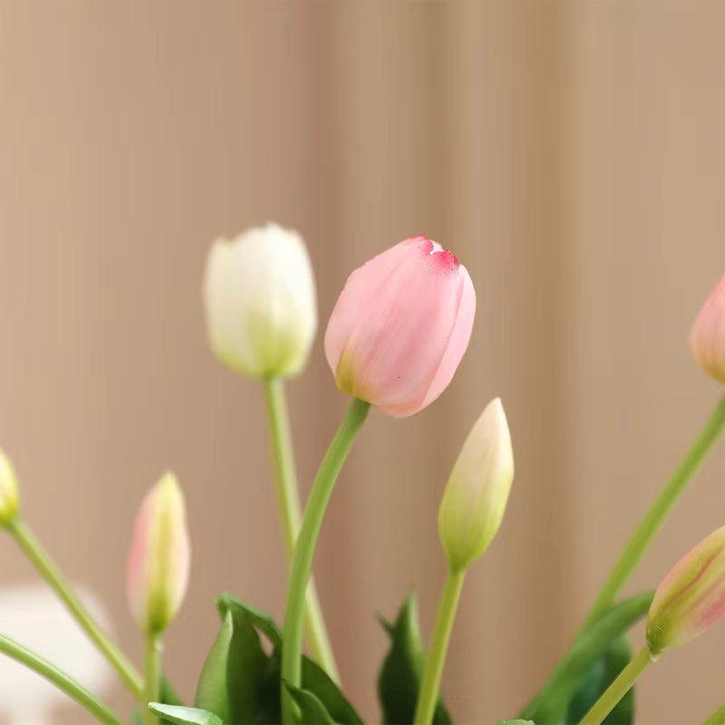 ArtificialTulips: Realistische Schoonheid Kunstbloem Decoratie Tulpen Set