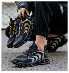 Happy™ SafetyFeet: Comfortabele Schoenen Met Reflecterend Ontwerp En Draaibare Gesp
