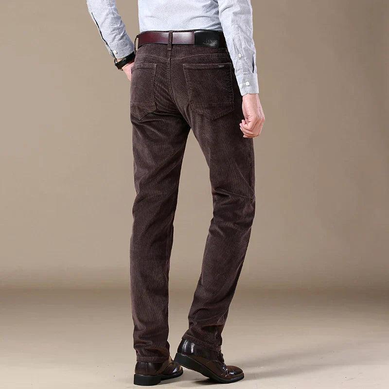 Icone™ ClassicPants: Heren Toevallig Slank Fit Klassieke Broek