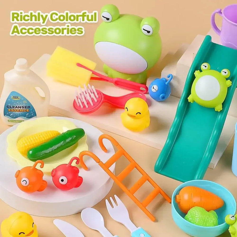 Kletshuts™ SinkToy - Kinderen Keuken Wasbak Speelgoed Water Speel Set