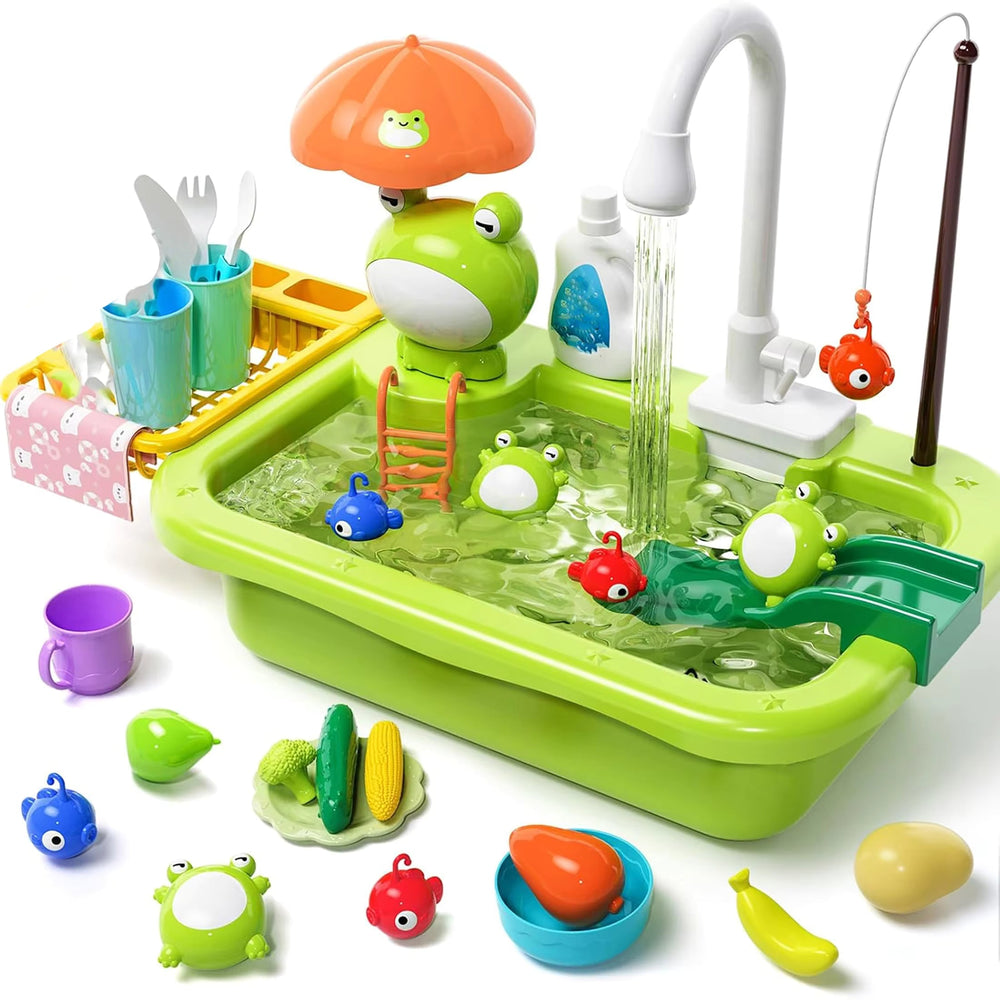 Kletshuts™ SinkToy - Kinderen Keuken Wasbak Speelgoed Water Speel Set