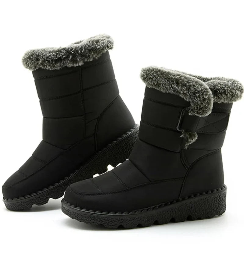 Icone™ PlatformBoots: Dames Warme Comfortabele Platform Laarzen