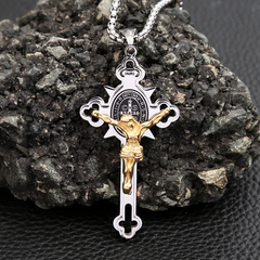Jewelance™ CrossProtection 1+1 GRATIS: Spiritueel Beschermingskruis Hanger Ketting Met Geschenkdoos