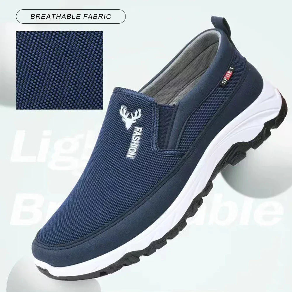 Happy™ EasyShoes: Mannen Stijlvolle Casual Comfortabele Uitglijden-Op Boot Gemakkelijk Schoenen
