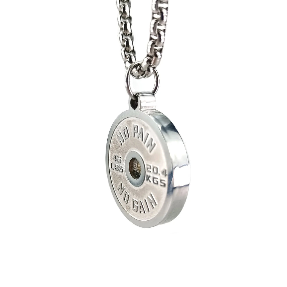 Jewelance™ DumbbellNecklace 1+1 GRATIS: Fitness Gym Dumbbell Geïnspireerde Hanger Ketting