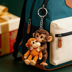 MonkeyKeychain 1+1 GRATIS - Schattig Tas Charme Aap Sleutelhanger Accessoire