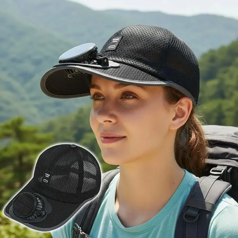 Icone™ CoolingCap: 2 In 1 Stijlvolle Koelfan En Buitenpet