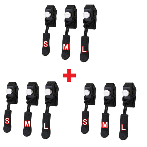 ZipperPull 1+2 Set GRATIS - Eenvoudige Fix Multi-Use Ritsvervanging Afneembare Trekhandgreep