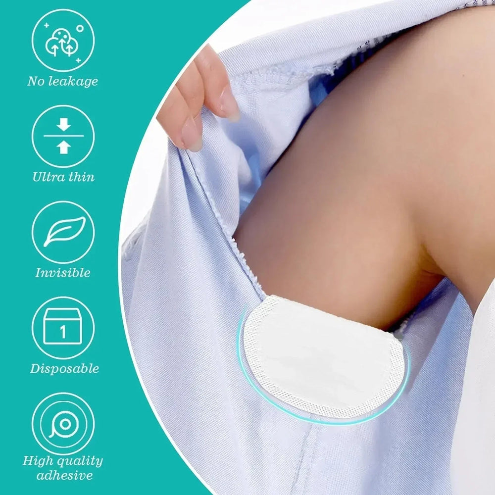 SweatPads 1 Set + 1 Set GRATIS: Ademend Wegwerp Onderarm Zweetabsorberende Pads