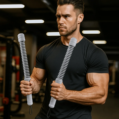 FitnessBar 1+1 GRATIS: Verstelbare Veer Lichaam Training Fitness Staaf Trainer