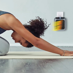 Globetrek° PortableHeater: Draagbaar Energie Efficiënt Plug-in Wand Gemonteerd Verwarming