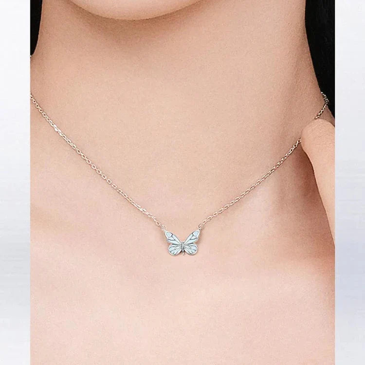Jewelance™ GlowingButterfly 1+1 GRATIS: Mode Gloeiend Vlinder Ketting En Armband Set