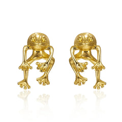Jewelance™ FrogEarrings 1+1 GRATIS: Schattige Temperament Kikker Stud Oorbellen