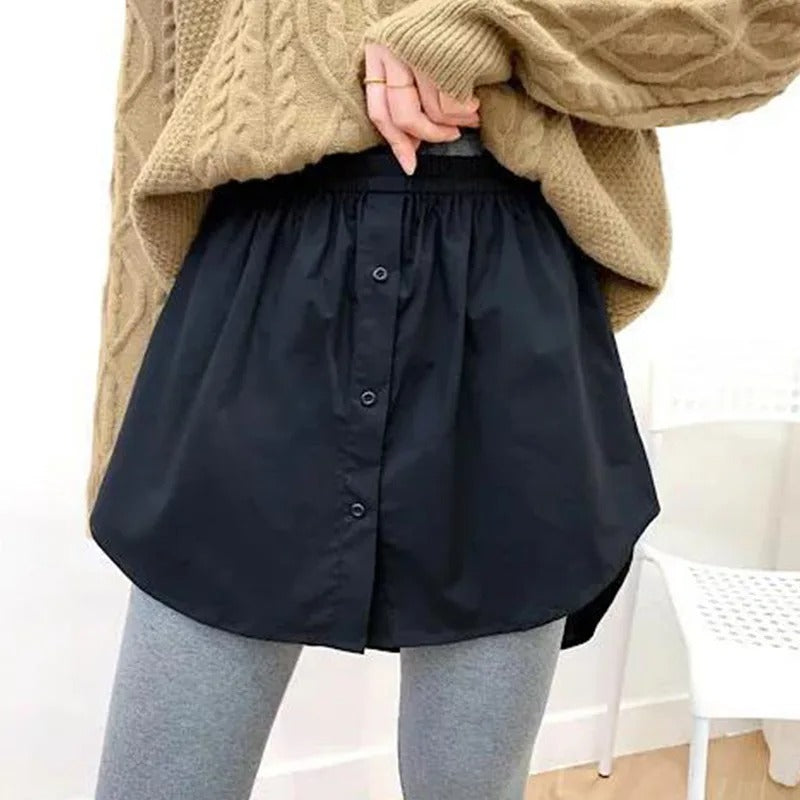 Icone™ WaistSkirt 1+1 GRATIS: Chique Blouse Verlengstuk Hoge Taille Rok Voor Dames