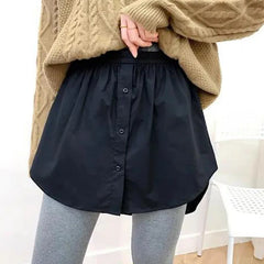 Icone™ WaistSkirt 1+1 GRATIS: Chique Blouse Verlengstuk Hoge Taille Rok Voor Dames