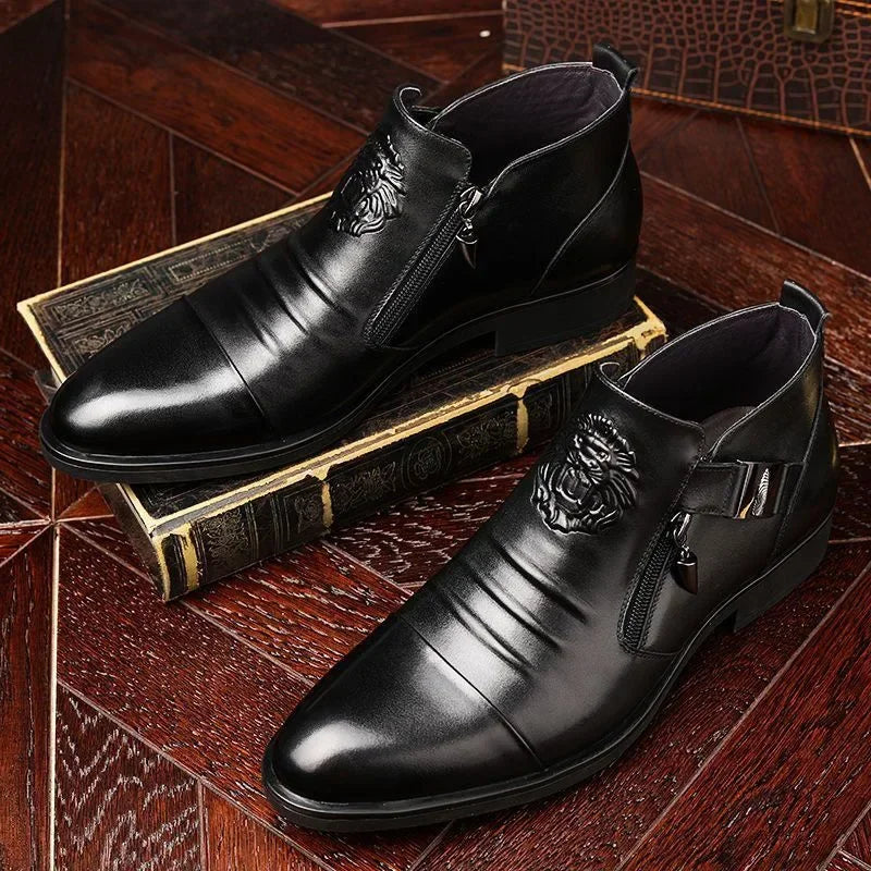 Happy™ BusinessShoes: Klassieke Heren Puntige Neus Formele Bedrijf Schoenen