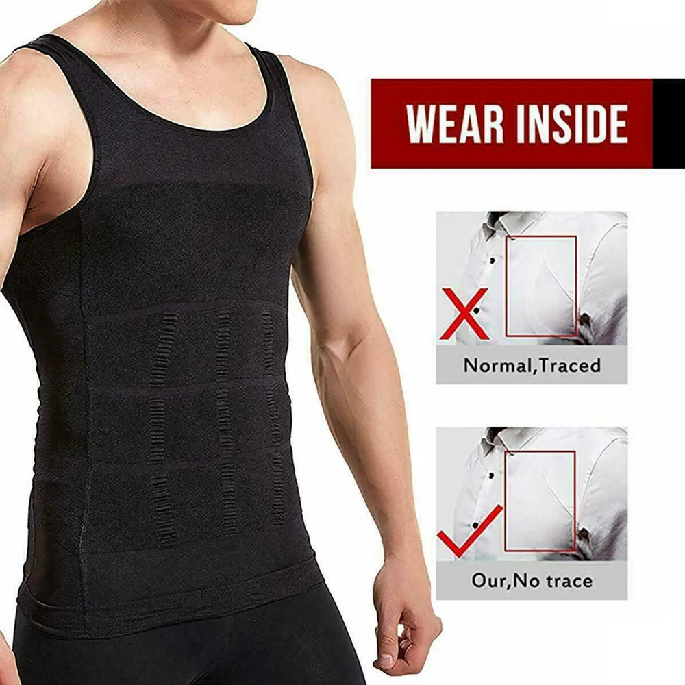 Icone™ BodyShaper 1+1 GRATIS - Mannen Stijlvolle Slank Fit Tank Lichaam Vormer