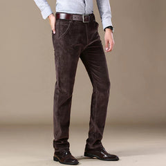 Icone™ ClassicPants: Heren Toevallig Slank Fit Klassieke Broek