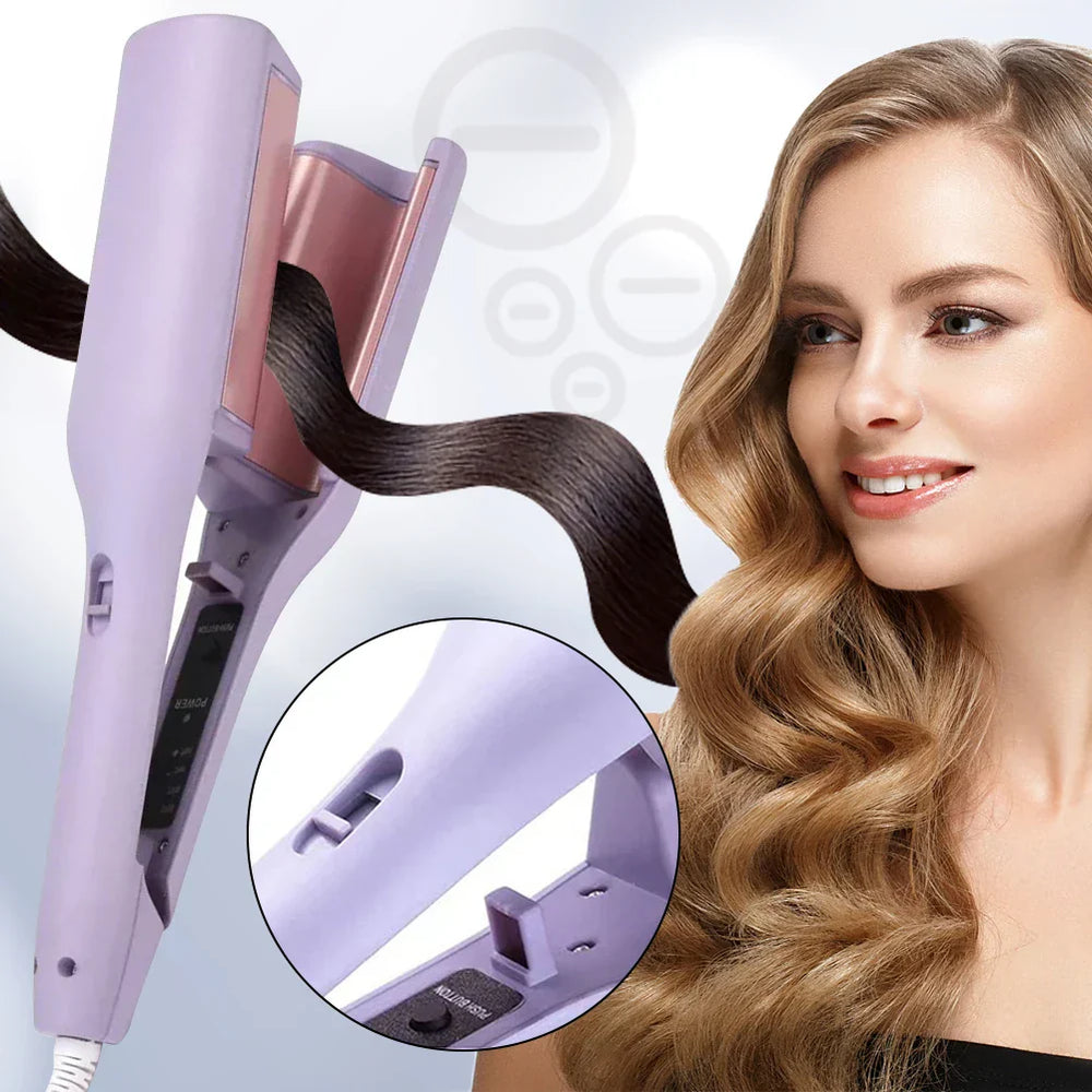 Rose® CurlingIron - Elektrische Krultang Diepe Golven Haar Kruller