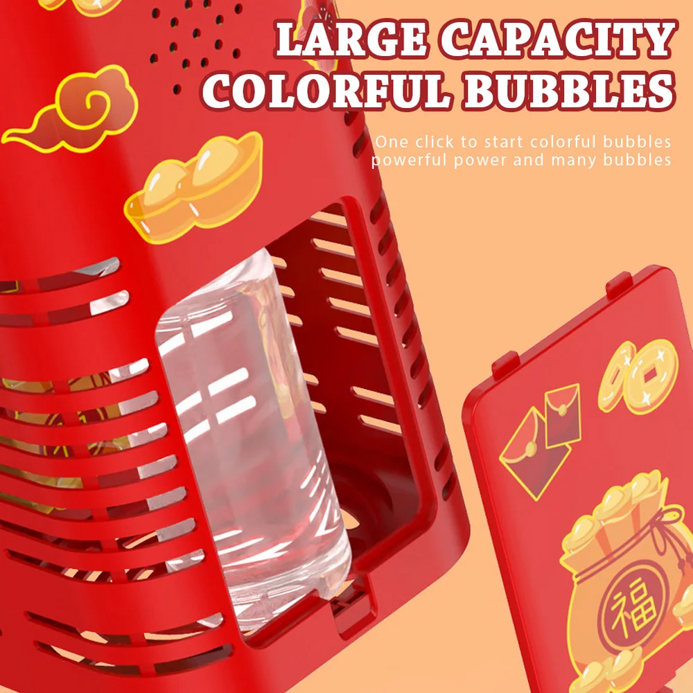 Kletshuts™ BubbleFireworks: Sprankelende Magische Vuurwerk Bellenmachine
